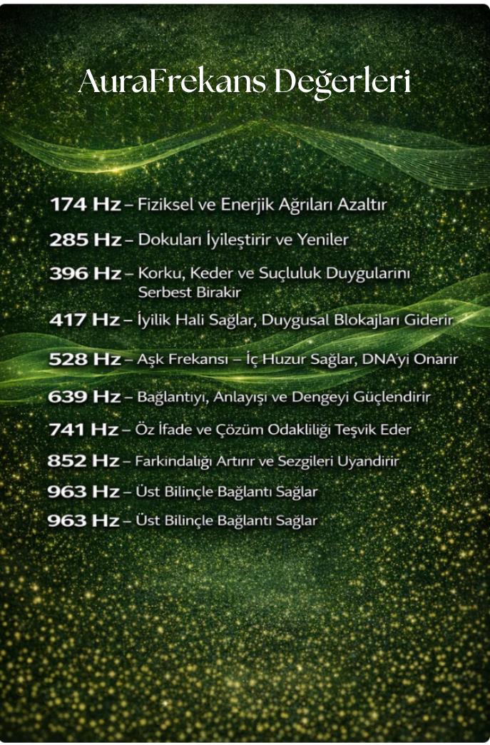 Aura Frekans Cihazı